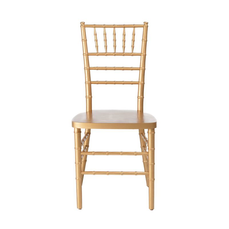 Commerical Seating Products European Gold Wood Dining Chairs