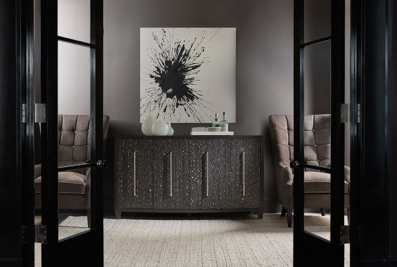 Melange Midnight Credenza