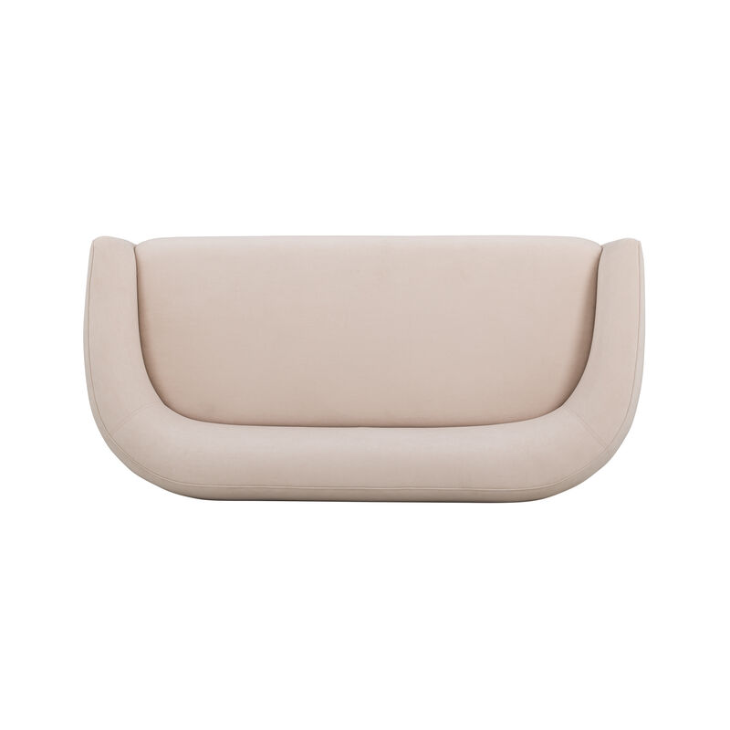 Jordan Baby Blue Textured Velvet Loveseat image number 5