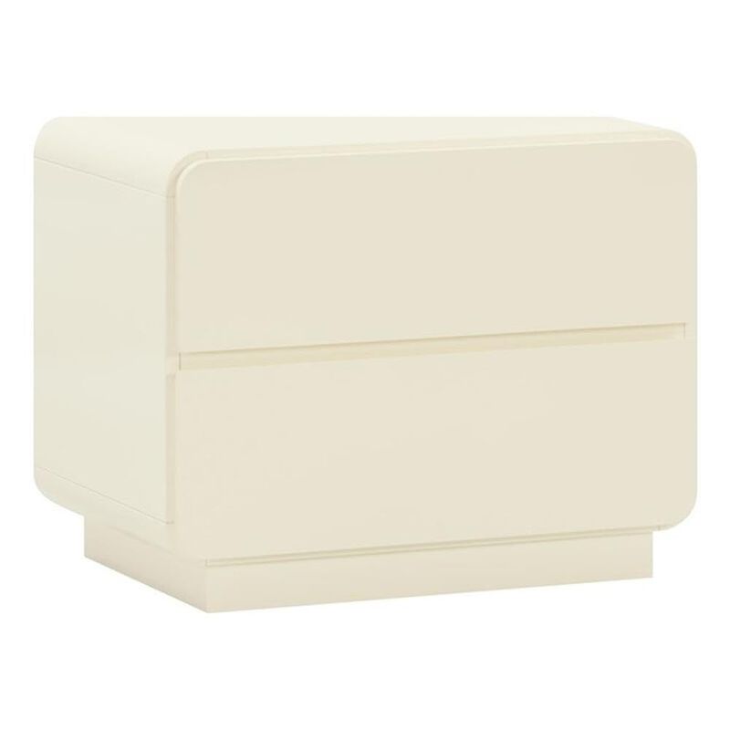 Casafoyer Sagura Cream Nightstand image number 0
