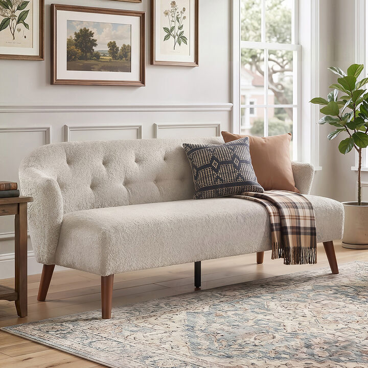 Titqui Tufted Upholstered  3-seater Sofa
