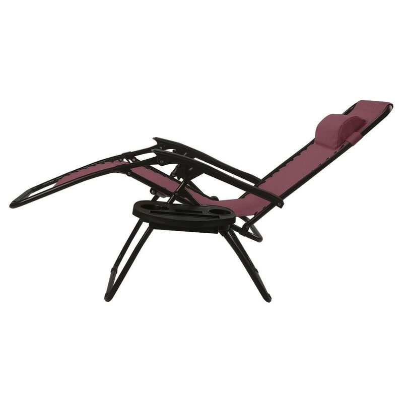 Set of 2 Folding Outdoor Zero Gravity Lounge Chairs for Ultimate Comfort and Relaxation