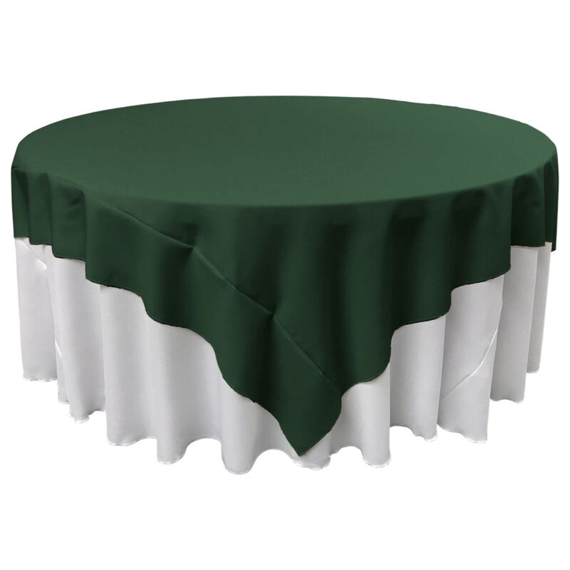 72-Inch Square Table Cover in Polyester Poplin for Kitchen or Parties image number 0