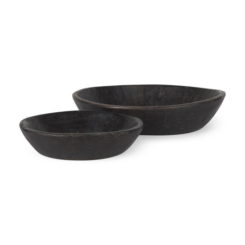 Nikita Wooden Bowls (Set of 2)