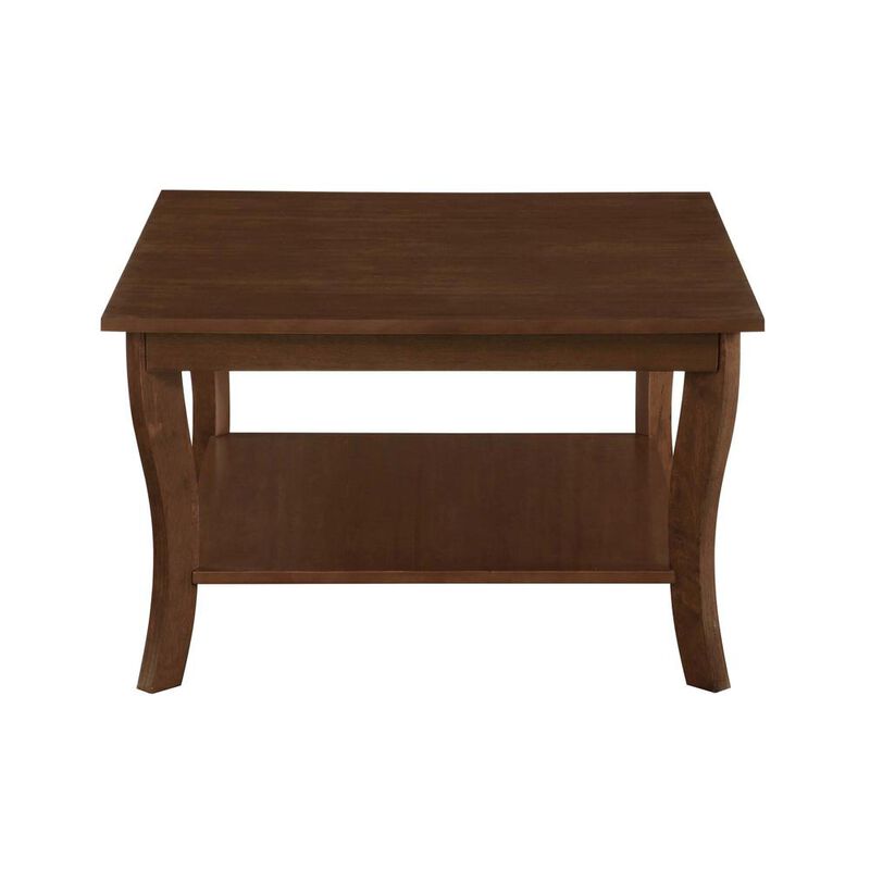 Convenience Concepts American Heritage Square Coffee Table, Espresso