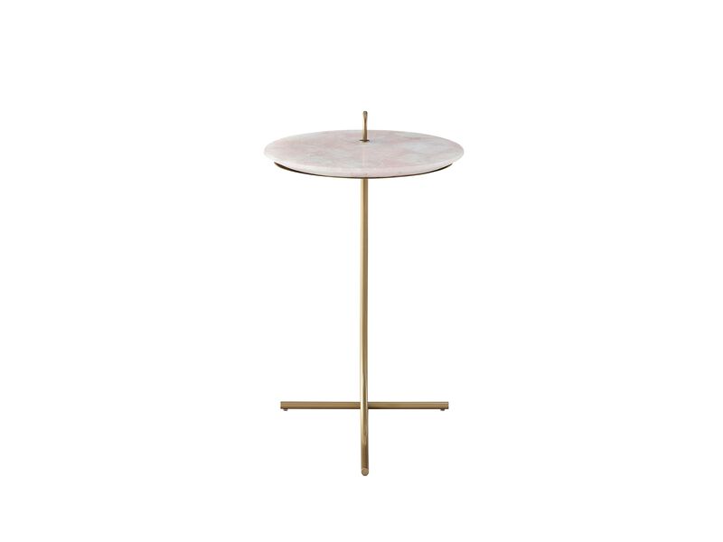 Rose Quartz Accent Table