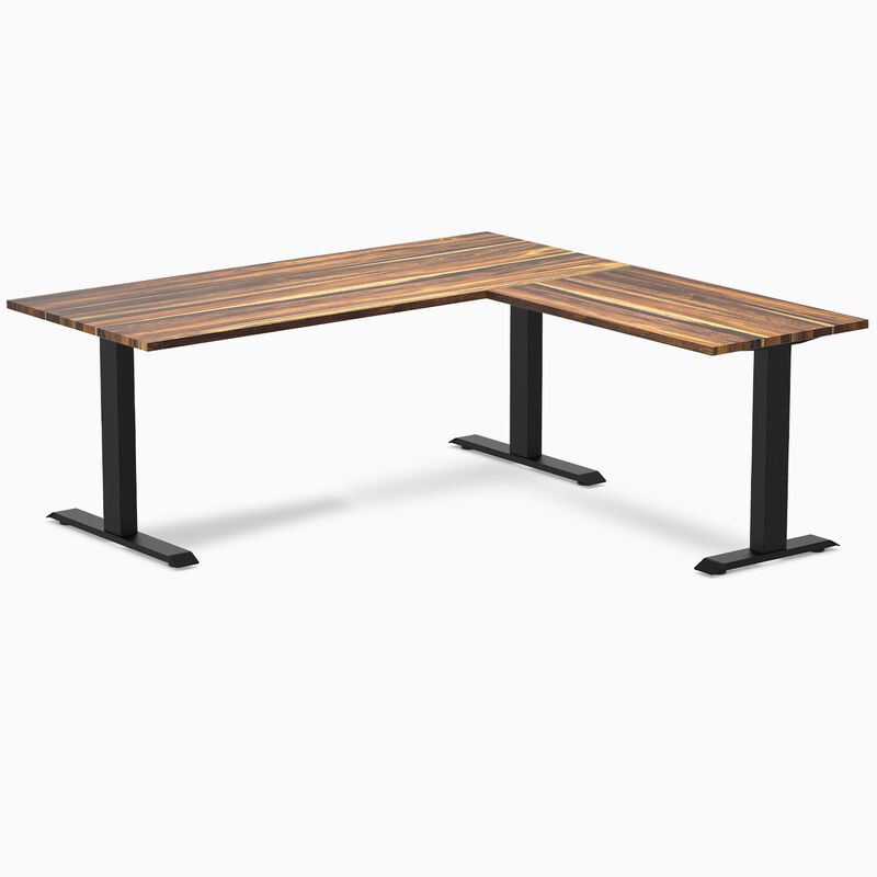 Desky Zero Hardwood L-Shape Office Desk image number 9