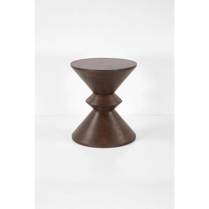 World Interiors Palm Desert Modern Two Tone Side Table image number 2