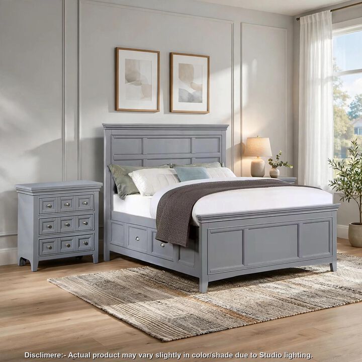 Bedroom Set, 2 Piece Set with Nightstand