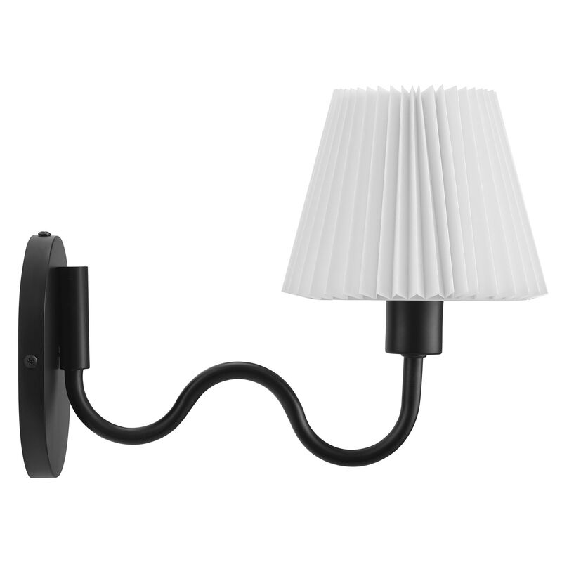 Wave Squiggle Arm Wall Sconce image number 8