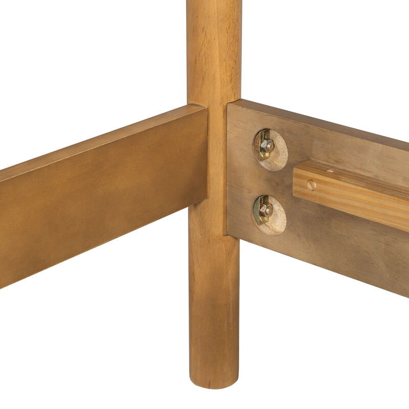 Christopher Knight Home Priscilla Modern Bed Frame with Boucle Upholstered  Wavy Headboard image number 8
