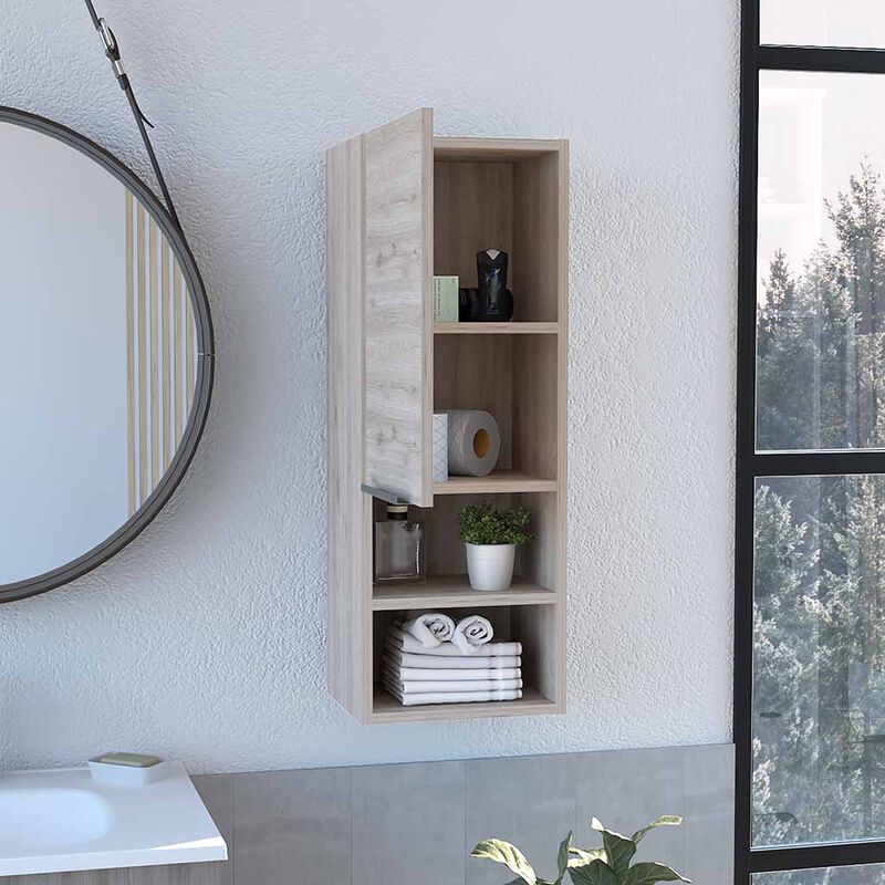 Medicine Cabinet Hazelton, Bathroom, Light Gray