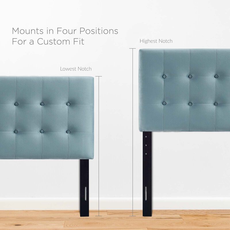 Modway - Emily Twin Biscuit Tufted Performance Velvet Headboard image number 4