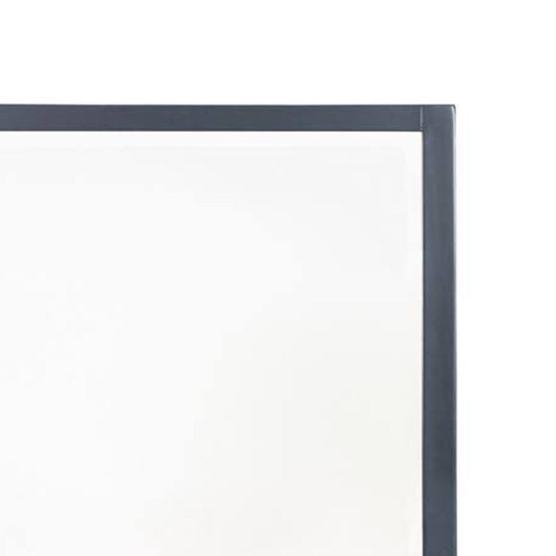 Alta Dresser Mirror, Subtle French Design, Blue Solid Wood, 40 Inch