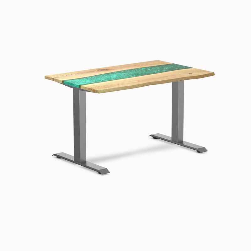 Desky Resin Hardwood Office Desk image number 0