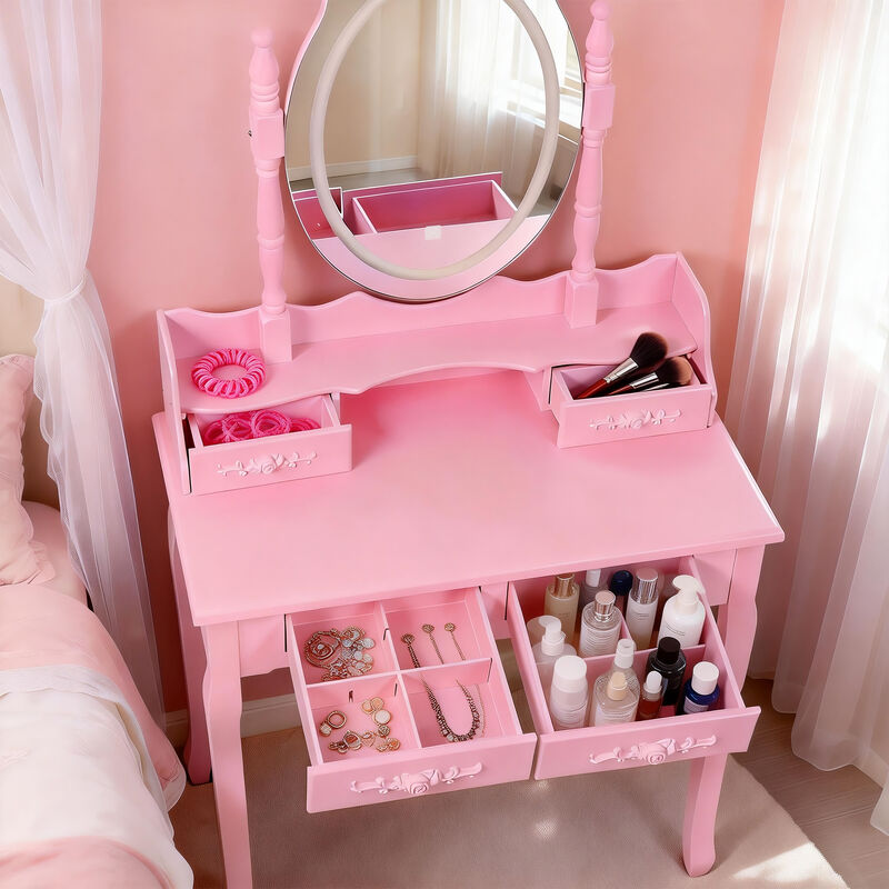 Malwin  Princess Vanity Desk image number 5