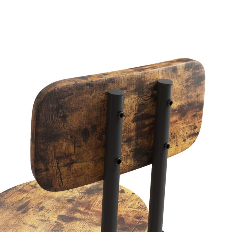 Shroce 3‑Piece Industrial Bar Table Set image number 7