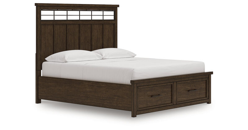 Taffenbrook California King Panel Storage Bed image number 0