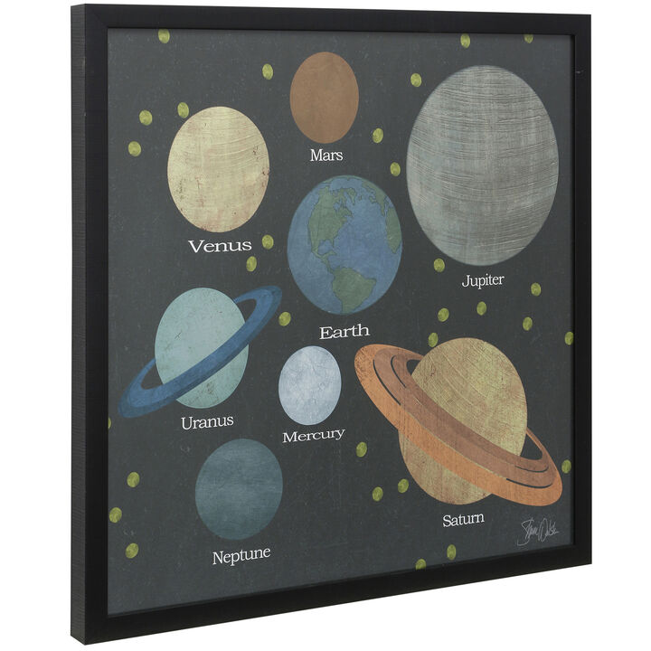 Solar System Framed Print