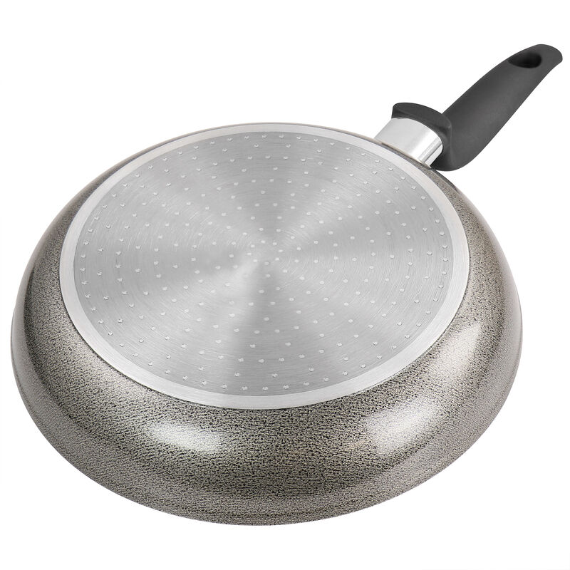 Tosca Cortona 10 Inch Nonstick Aluminum Frying Pan in Warm Grey