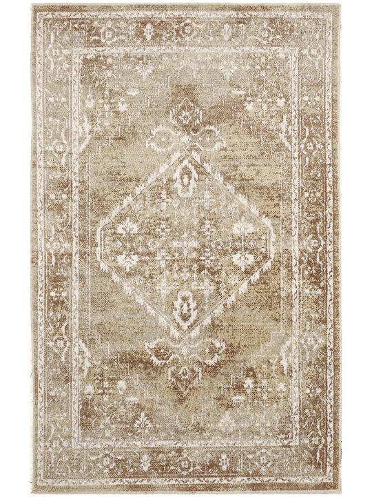 Astra Machine Washable ASW11 Rust/Multicolor 3'3" x 5' Rug