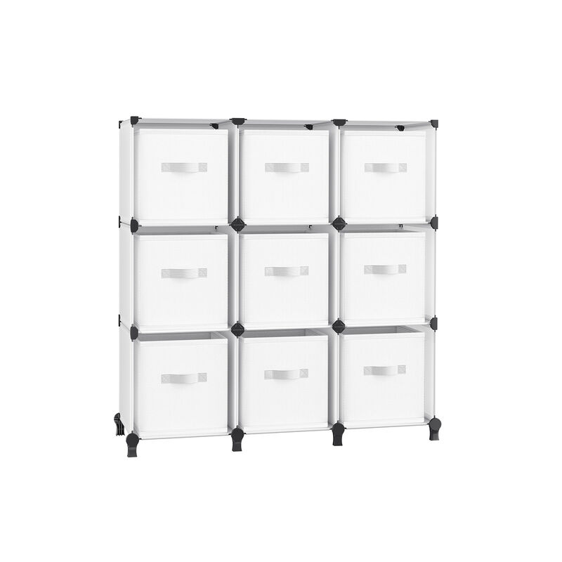 Stylish 9-Cube Organizer for Efficient Storage Solutions