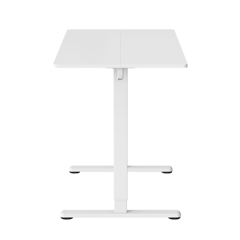 HomeRoots Adjustable Black Wood and Steel Standing Desk image number 2