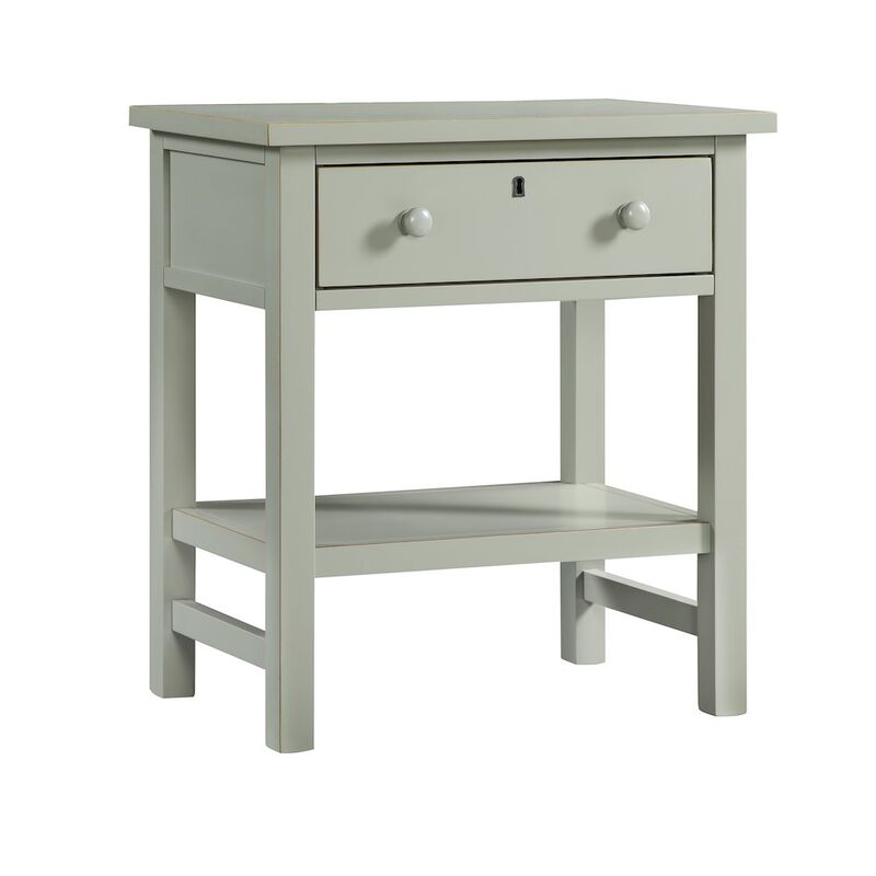 Comfort Pointe Franklen 1-drawer Storage Nightstand - Antique Gray