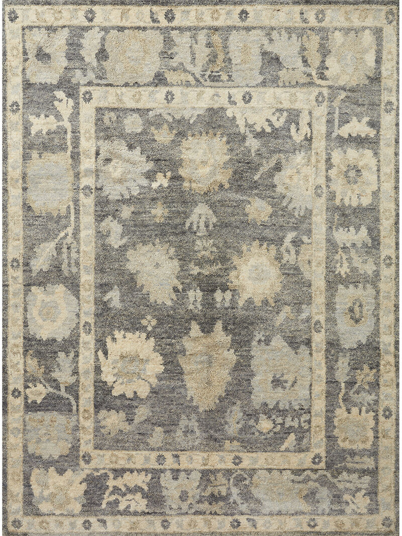 Clement CLM05 Midnight/Antique Ivory 9'6" x 13'6" Rug