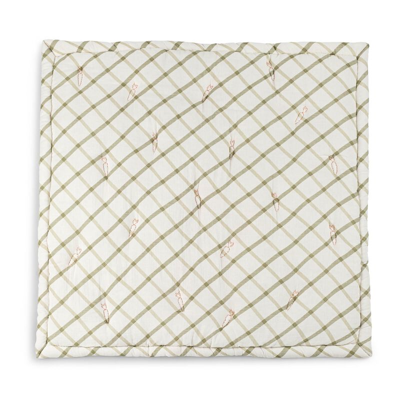 Clementine Fruits & Veggies Cotton Quilted Blanket image number 2