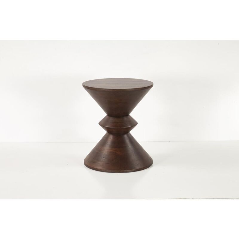 World Interiors Palm Desert Modern Two Tone Side Table image number 0