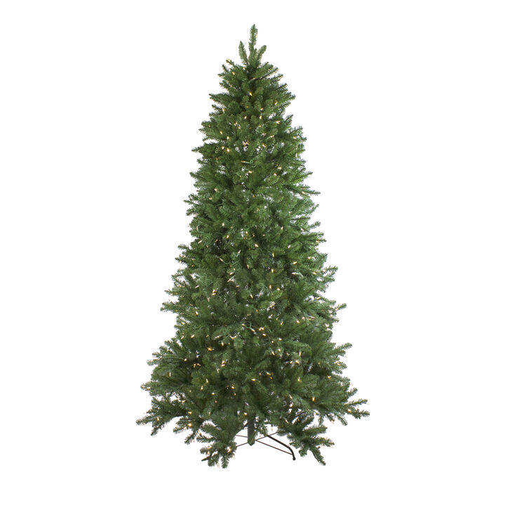 12' Pre-Lit Instant Connect LED Neola Fraser Fir Artificial Christmas Tree - Multicolor Lights