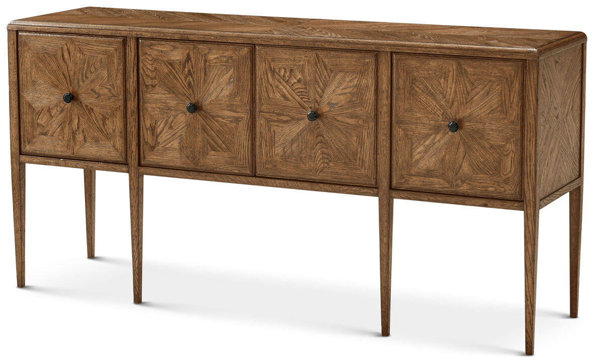 Nova Four Door Rect Credenza