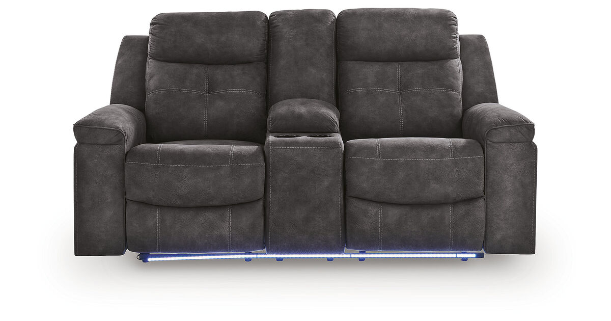 Brysonview Reclining Loveseat with Console