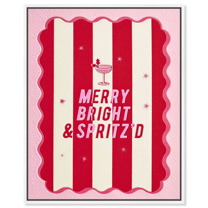Merry Drinks and Spirits Canvas Print by Art Remedy