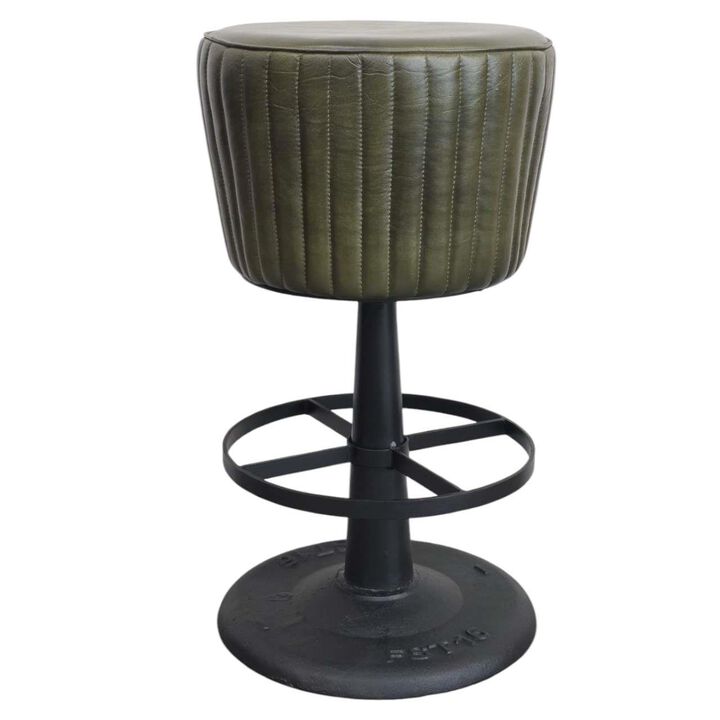 Mushroom Green Counter Stool