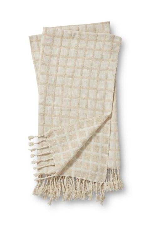 Kaci TMH0002 Beige Throw
