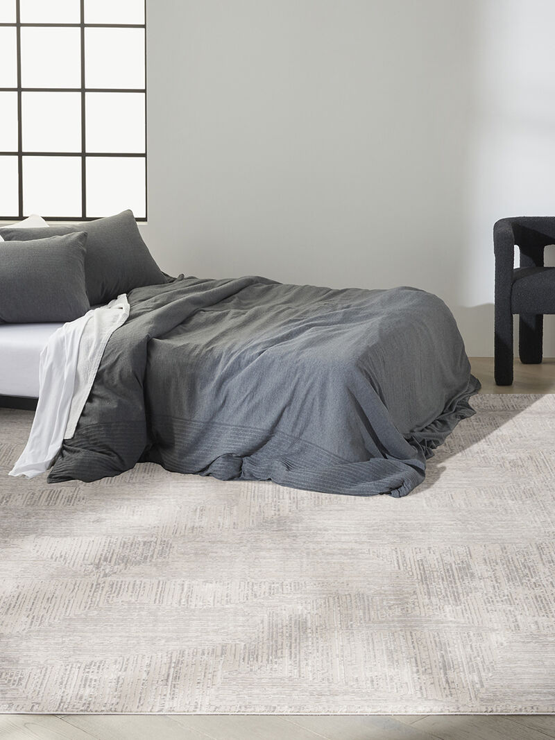 CK024 Irradiant IRR01 Silver 9' x 12' Rug