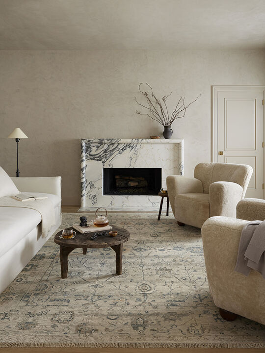 Dominic DOM01 Dove/Denim 9'6" x 13'6" Rug