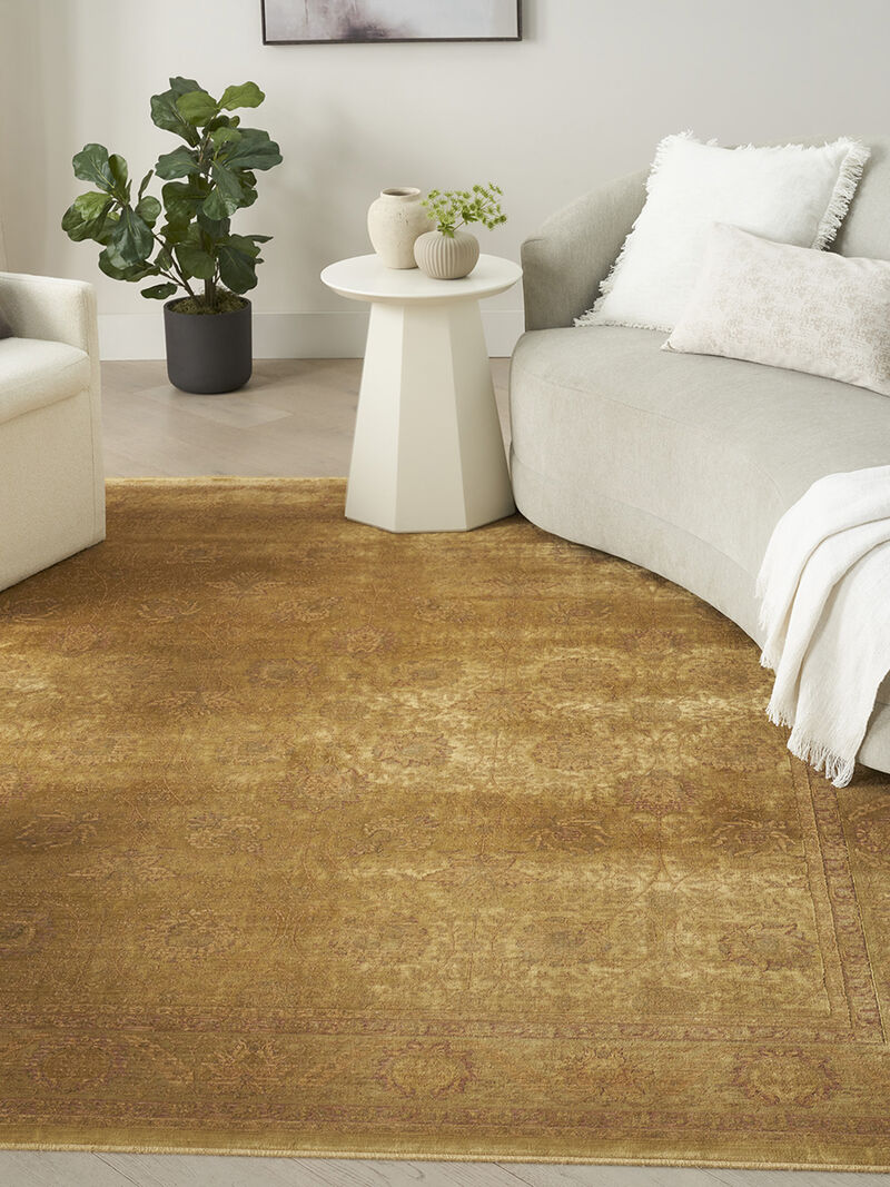 Luxurious LRS02 Gold 8' x 10' Rug