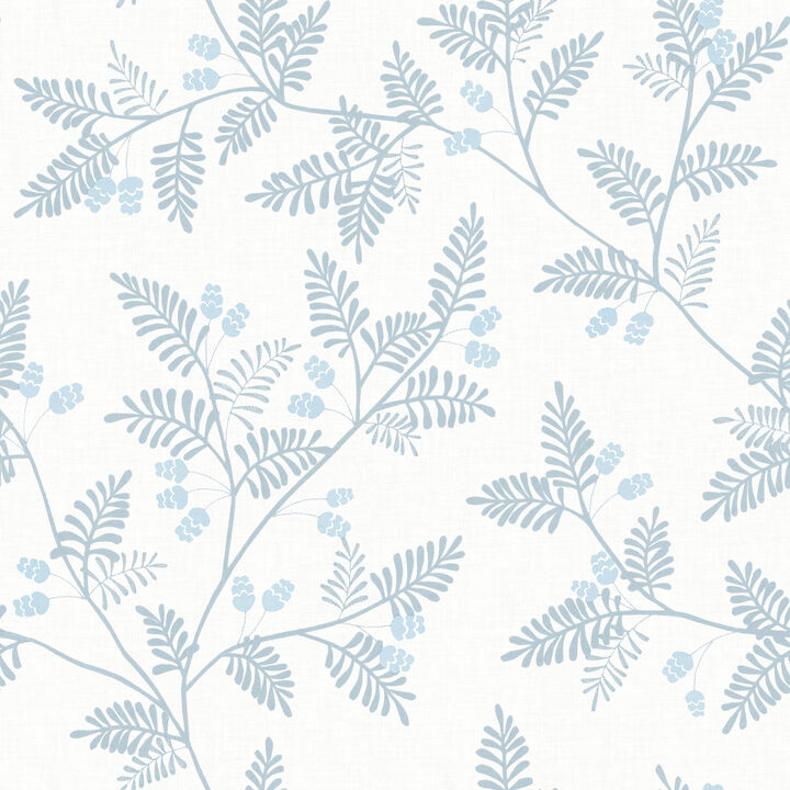 Ardell Light Blue Botanical Wallpaper (Set of 2)