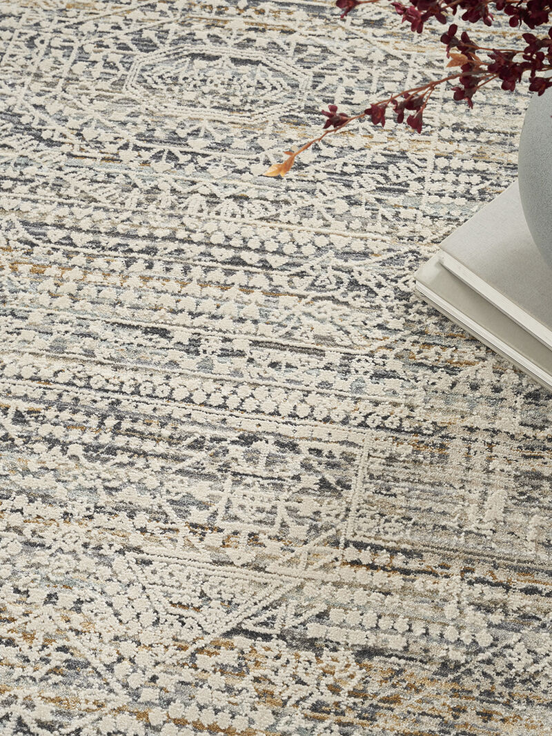 Lynx LNX05 Ivory/Slate 2'6" x 4'6" Rug