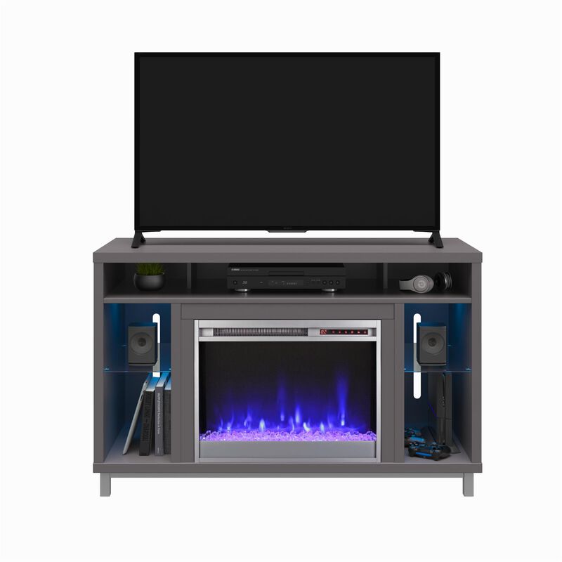 Ameriwood Home Lumina Fireplace TV Stand for TVs up to 48"