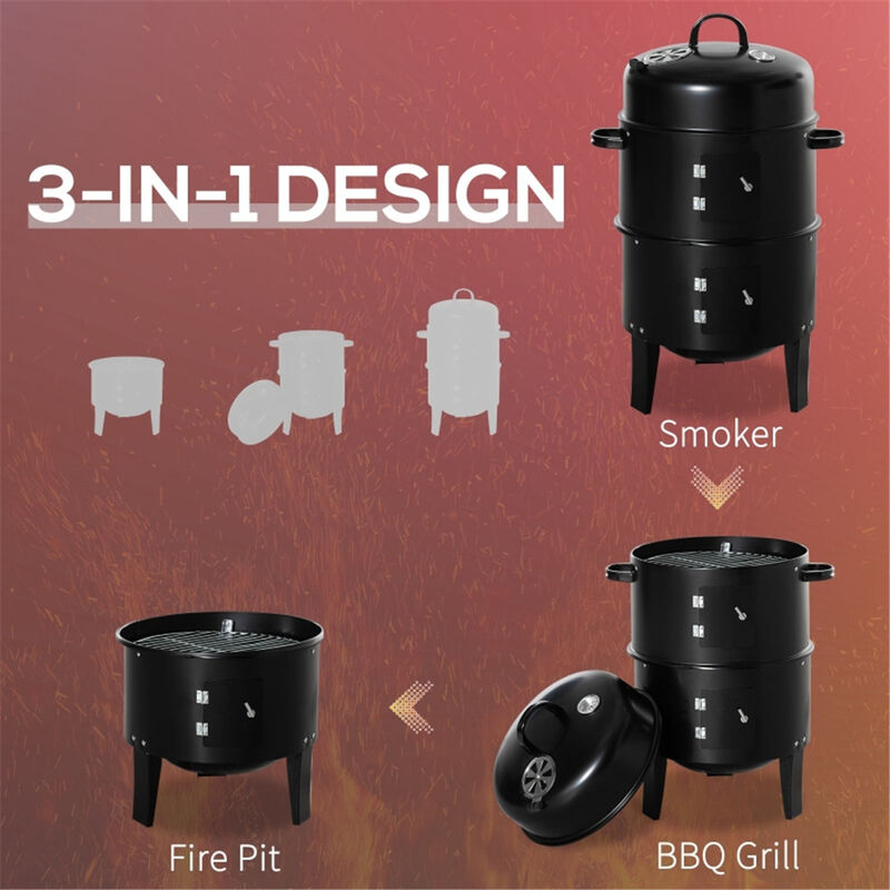 BBQ Grill Outdoor Barbecue for Grilling Meat, Vegetables, and More