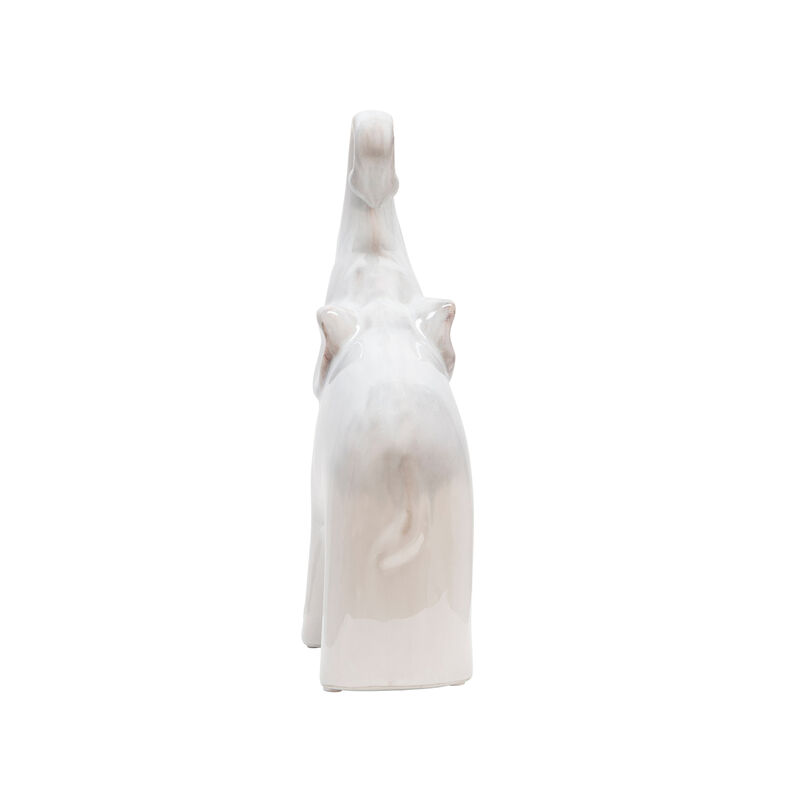 Ceramic Elephant, Cream image number 3