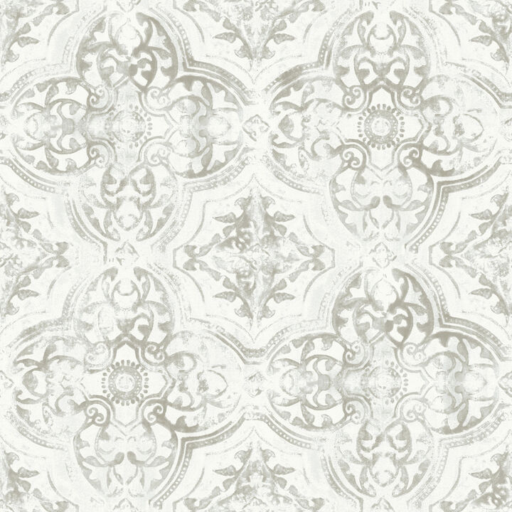 Quartet White & Neutral Wallpaper