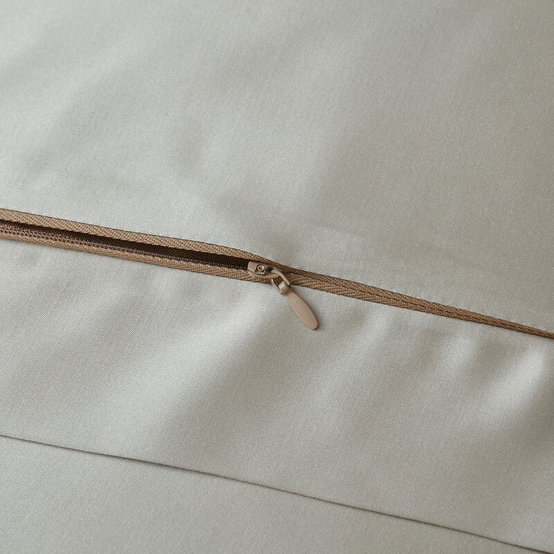 High Shine Champagne Euro Sham image number 1