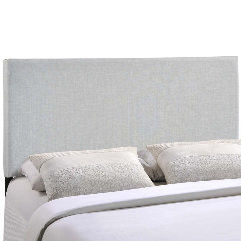 Modway - Region Full Upholstered Fabric Headboard Sky Gray image number 0