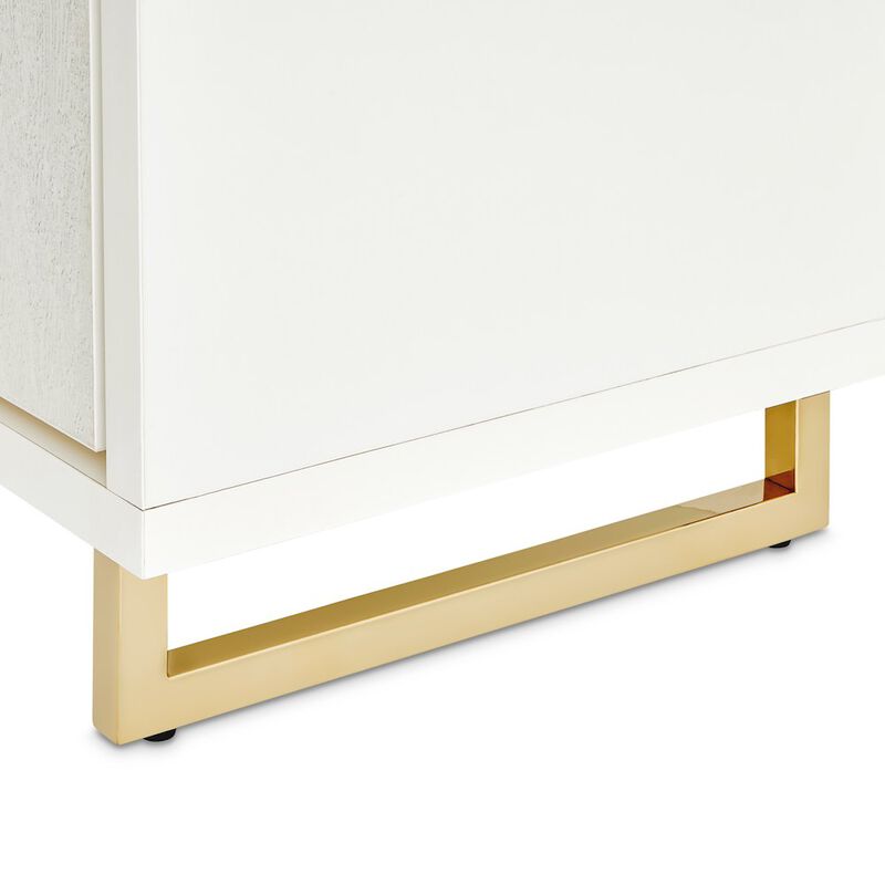 Michael Amini Palm Gate Sideboard - Cloud White