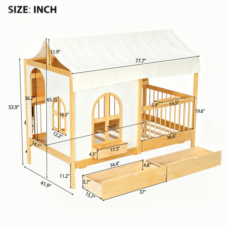 Sopwad House Kids Beds & Headboards image number 9